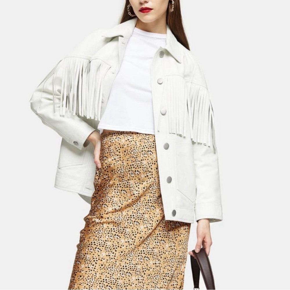 Top Shop Animal Print Maxi Skirt